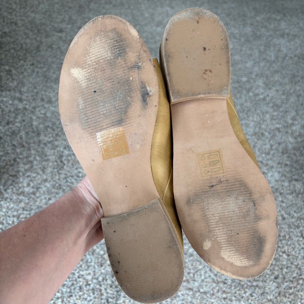 BEAST FASHION Tan Open-Toe Sandals Women’s Sz 7 - Picture 8 of 11